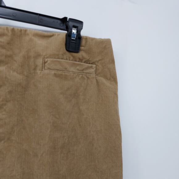 Y2K Old Navy Brown Mini Micro Skirt Corduroy Women's 14 - Picture 5 of 12